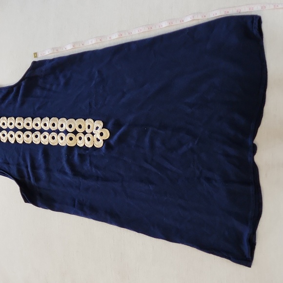 Lilly Pulitzer Jane Shift Dress Mini Blue 2 - Picture 5 of 8